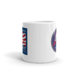 11 Oz. Ceramic Coffee Mug with Logo and Real American Patriot